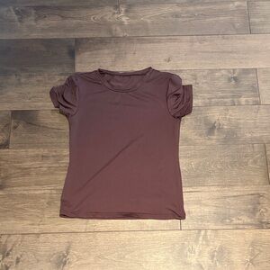 Elegant Brown Women's Top